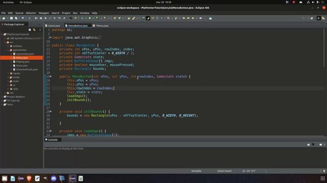 HOW TO CREATE a MENU - Episode #12 - Platformer Tutorial Java смотреть онлайн