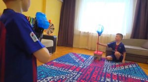 САШЕ ДОСТАЛИСЬ САМЫЕ КРУТЫЕ НЕРФЫ. НЕРФ ЧЕЛЛЕНДЖ. БРОС ШОУ ГЕЙМС.