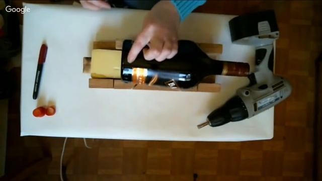 МК Как сделать отверстие в стеклянной бутылке смотреть онлайн