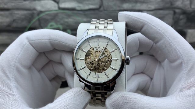 Механические часы Tissot с открытым механизмом смотреть онлайн