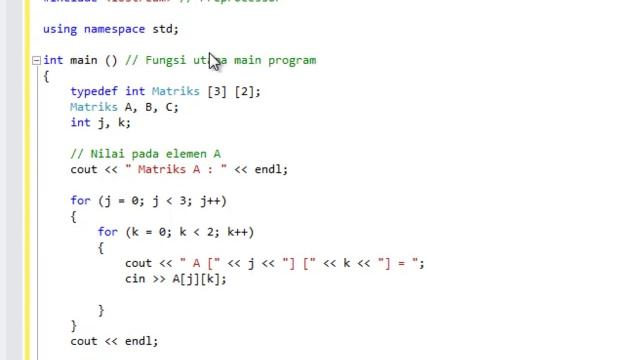 Saeful Modul 7_2_2 Array Multidimensi 2 Matriks ordo 3x2.mkv смотреть онлайн