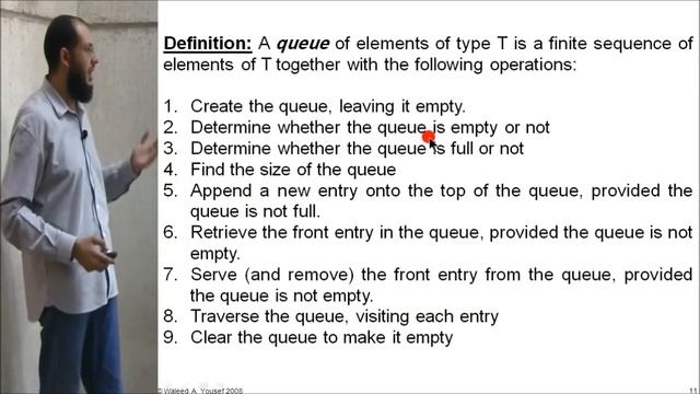 10 Queues: Array-based implementation смотреть онлайн