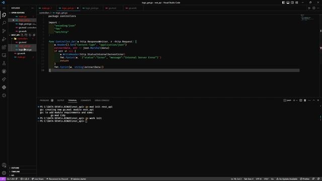 http Request Using GO-Language For JSON Response - GOLANG смотреть онлайн