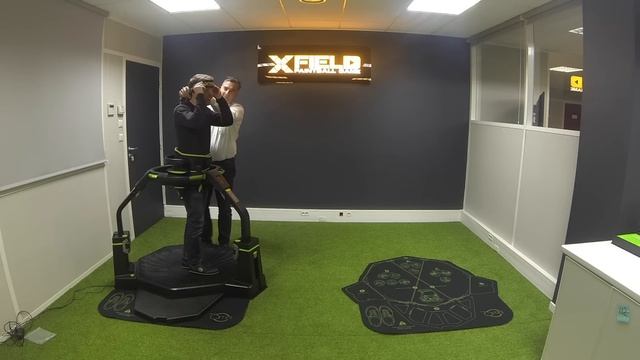 Omni Virtuix installation at XField Paintball смотреть онлайн