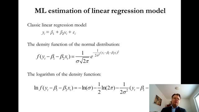 Econometrics 12a: Maximum Likelihood Estimation смотреть онлайн