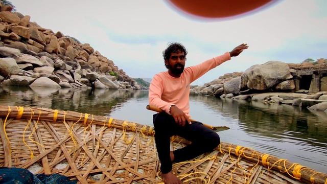 Coracle Ride |Tungabhadra River |Hampi | Karnataka смотреть онлайн