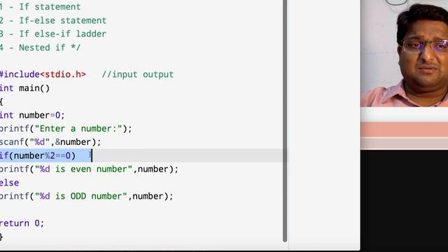 C Programming If Else Statement Even Odd Lecture 7 смотреть онлайн