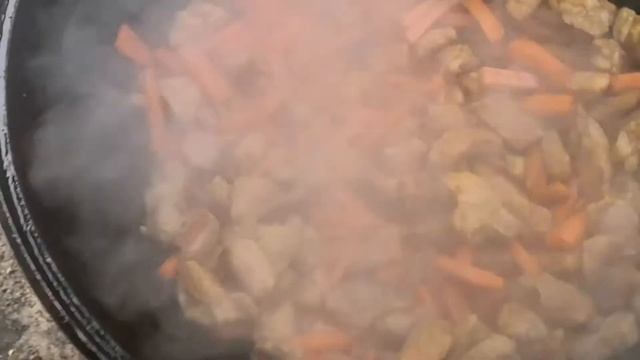 Готовим азу в казане. смотреть онлайн