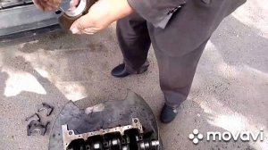 Правильная установка коленчатого вала, коренных вкладышей и крышек.