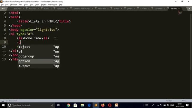 LIST IN HTML | HTML LIST | ORDERED LIST IN HTML | UNORDERED LIST IN HTML | NESTED LIST IN HTML смотреть онлайн