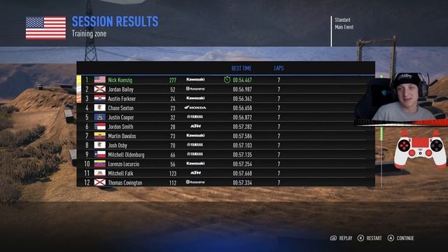 The Strategy for a PERFECT RACE! (Monster Energy Supercross - The Official Videogame 3) смотреть онлайн