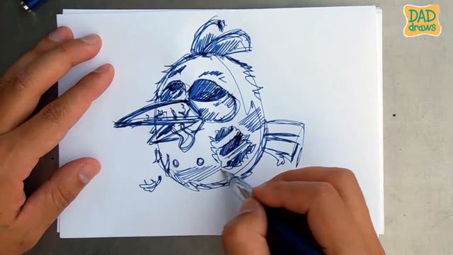 How to draw Angry Birds Zombie смотреть онлайн