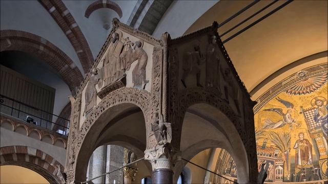 Basilica di Sant’Ambrogio – Altare d’Oro – Milano – AudioGuida – MyWoWo Travel App смотреть онлайн