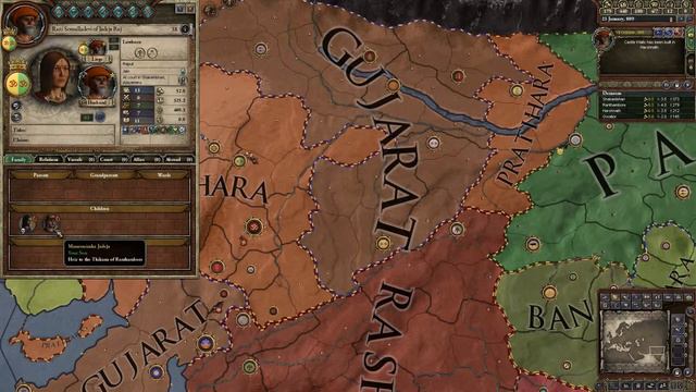 Crusader Kings 2 - Rajas of India Redux - The Imbecile Complication - Ep. 5 смотреть онлайн