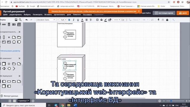 UML Приклад побудови діаграми компонентів (component diagram) смотреть онлайн