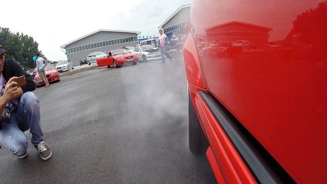 W210 E55 Red AMG Compressor Kleemann смотреть онлайн