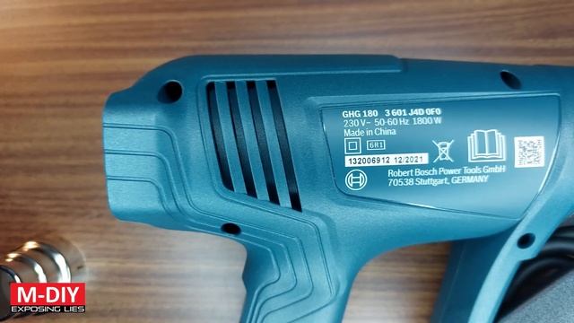 Bosch GHG 180 1800W Heat Gun (Unboxing Review) смотреть онлайн