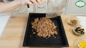 ДОМАШНЯЯ ШОКОЛАДНАЯ ГРАНОЛА-заряд энергией на весь день/ Полезный завтрак/ Рецепты Джулии?