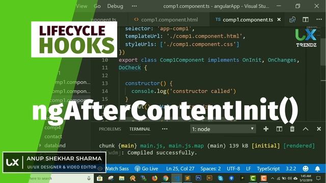 Component Lifecycle Hooks in Action Angular | Angular Tutorial in Hindi (2023) [#32] смотреть онлайн