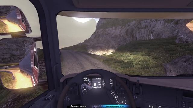 Обзор на игру Scania Truck Driving Simulator!