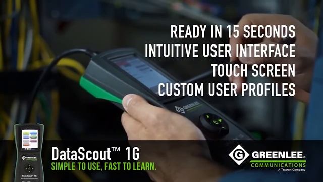 Обзор сетевых анализаторов Greenlee DataScout 1G и 10G смотреть онлайн