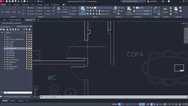 Como Importar um arquivo PDF para o AutoCAD e Ajustar e escala смотреть онлайн