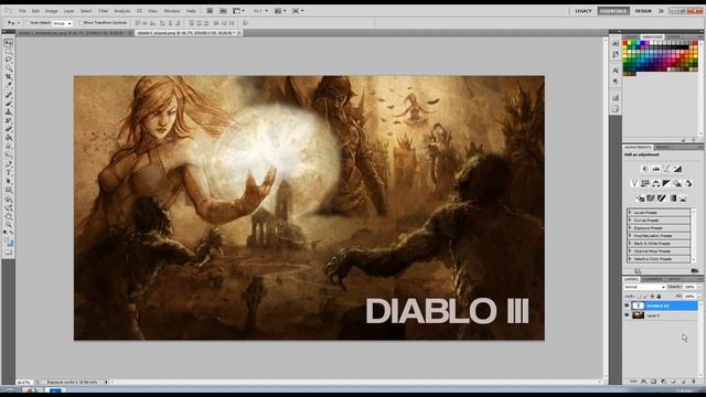 Photoshop Tutorial Transparent Text with Drop Shadow Version 2! смотреть онлайн