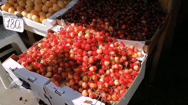 Анапа сегодня. Цены на рынке по Промышленной ???????? смотреть онлайн