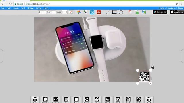 How to add QR code into picture online смотреть онлайн