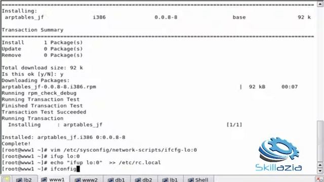 Configuration of Web Server Linux Load Balancing Cluster смотреть онлайн