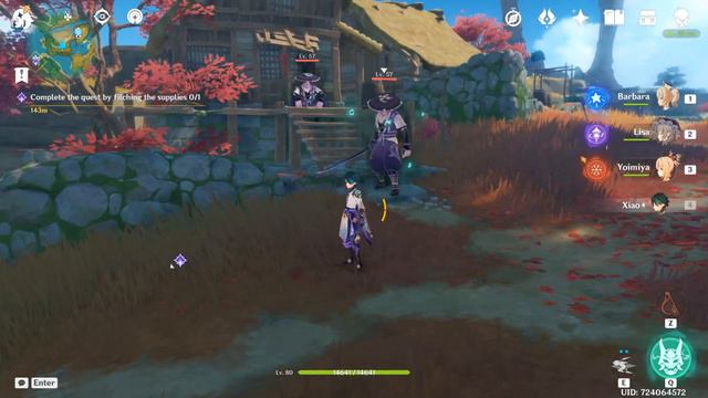 Genshin Impact chill samurai смотреть онлайн