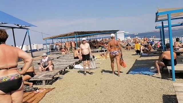 Анапа сегодня. Море. Пляж,, Высокий берег "⛵??️ смотреть онлайн