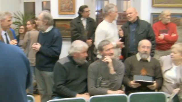 Вернисаж юбилейной выставки МГАХУ памяти 1905 года, 2015 смотреть онлайн