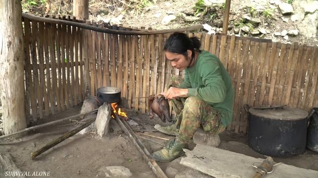 150 days of survival, skills, jungle chicken bowl, forest hedgehog, jungle life, survival alone смотреть онлайн