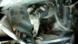 Снятие рулевого редуктора по шагово