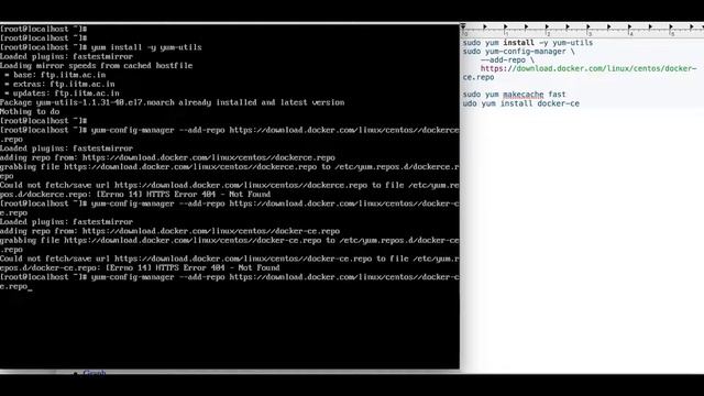 install docker centos7 смотреть онлайн