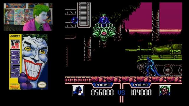 Batman Return of the Joker (NES) Mike Matei Live смотреть онлайн