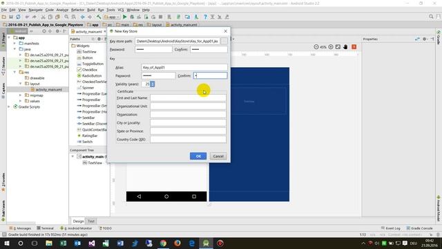 Android Studio #26: Prepare App for Google PlayStore AppStore .Part1/3 смотреть онлайн
