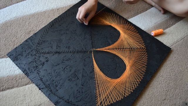 STRING ART TUTORIAL | timelapse | СТРИНГ АРТ обучение смотреть онлайн