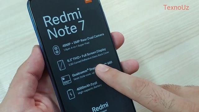 REDMI NOTE 7 O'ZBEK TILIDA #REDMINOTE7UZBEKTILIDA #TEXNOUZ #EGAMOV XIAOMI REDMI NOTE 7 смотреть онлайн