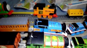 Thomas & Friends: Motorized All Engines Go Percy, Nia And Diesel Unboxing, Review And Test Run.