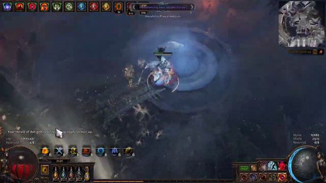 [ POE 3.23 ] Juggernaut Cast When Stunned Detonated Dead AFK Simulacrum 28-30 смотреть онлайн