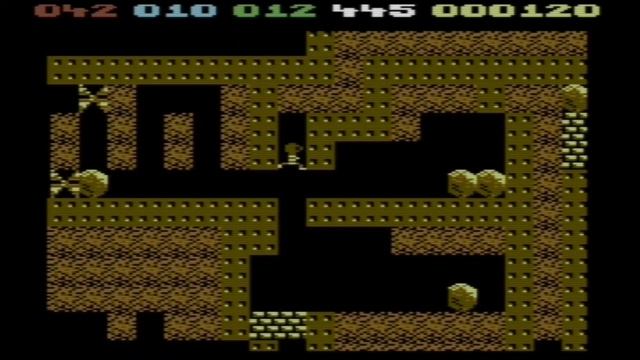 C64 Game: Boulder Dash Brain Delicacy смотреть онлайн