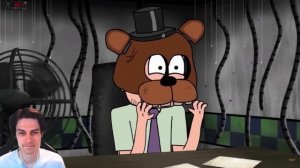 УГАРНЫЙ FNAF ! 5 УТРА У ФРЕДДИ ! - 5 AM at Freddy's Reaction - Реакция