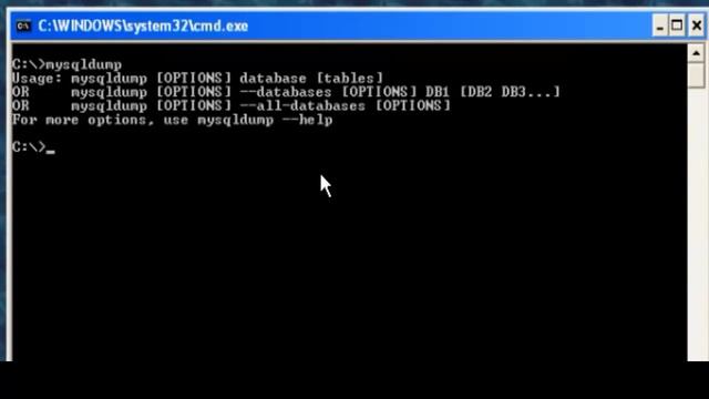 How backup MySql database using the MySQLDump смотреть онлайн