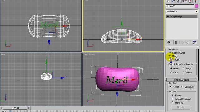 Create Soap by Using FFD 4x4x4 Modifier in 3ds MAX смотреть онлайн