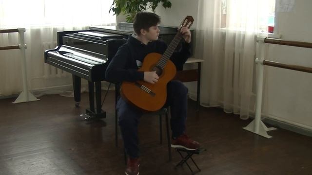 В.Ерзунов Этюд 1 исполняет Васильев Владислав смотреть онлайн