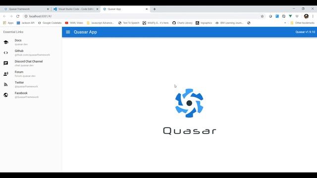 Getting Started with Quasar смотреть онлайн