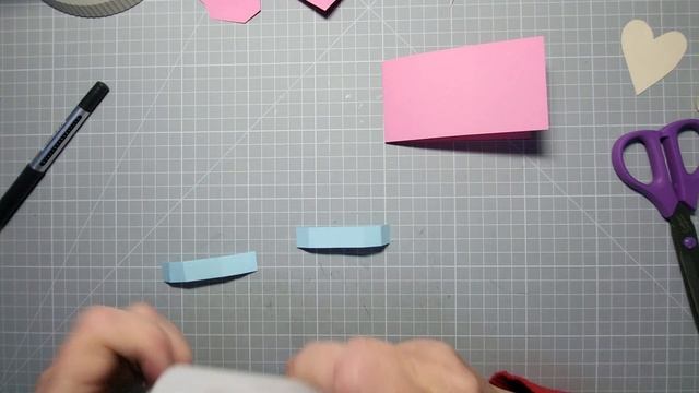 ❤️ Tutorial how to make a Pop up hearts card & raised banner Valentine's Day Wedding Anniversary et смотреть онлайн