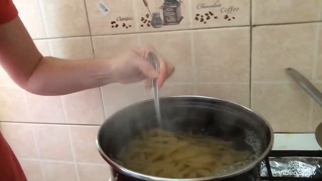 Сама дома. Готовлю макароны с заваркой. Просто и просто ? смотреть онлайн